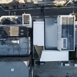 Ｌの敷地の住宅の施工写真